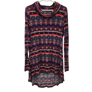 Cuddl Duds Softwear With Stretch Cowl Neck Tunic